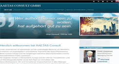 Desktop Screenshot of aaetas-consult.com