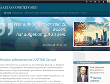 Tablet Screenshot of aaetas-consult.com